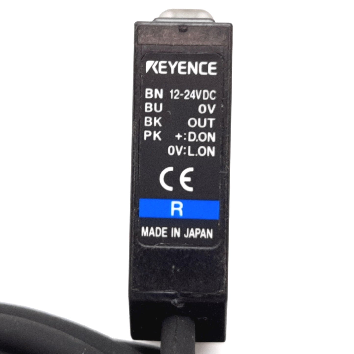Used Keyence PZ-M51P Photoelectric Sensor Receiver, 10m, 12-24VDC, PNP, Red LED
