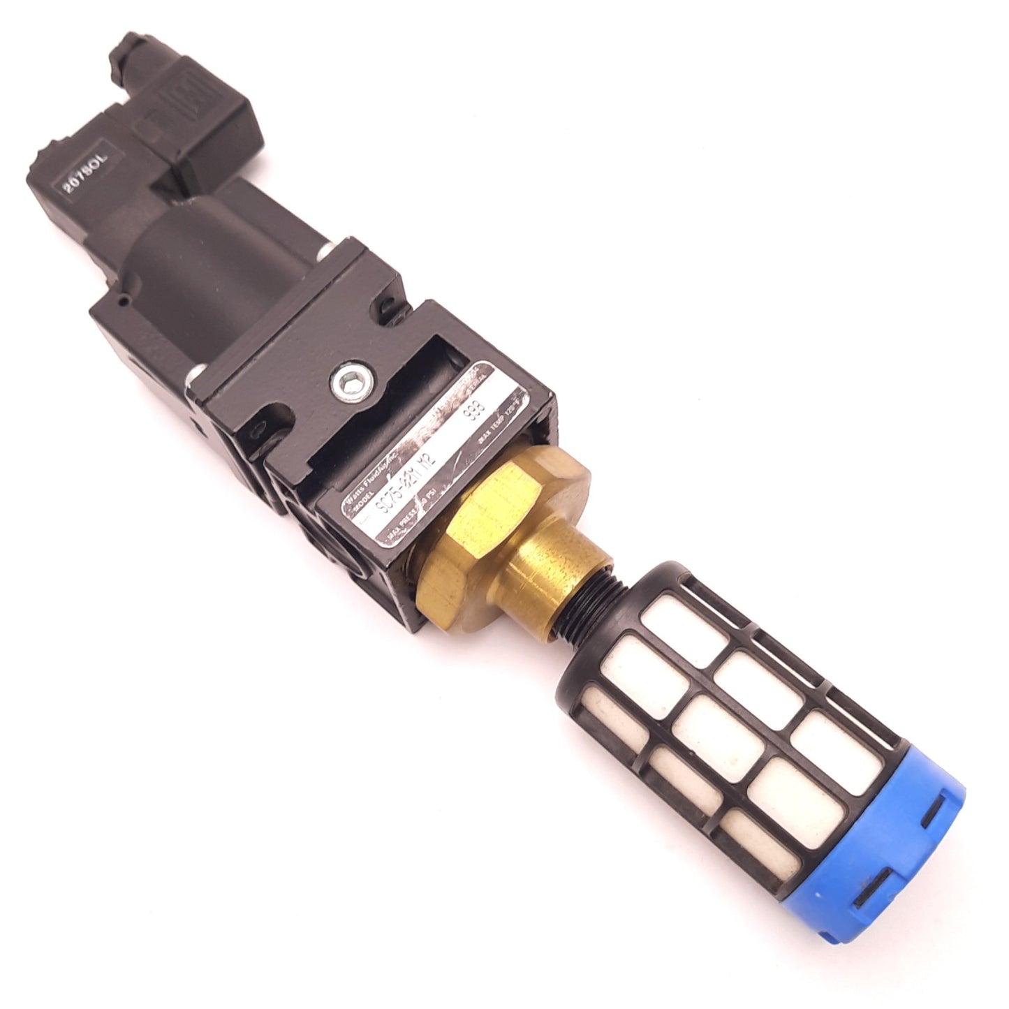 Used Watts SC75-02M/M2 Soft Start Valve150 Psi,1/4" NPT, 24VDC/48VAC, 2EV103 Solenoid