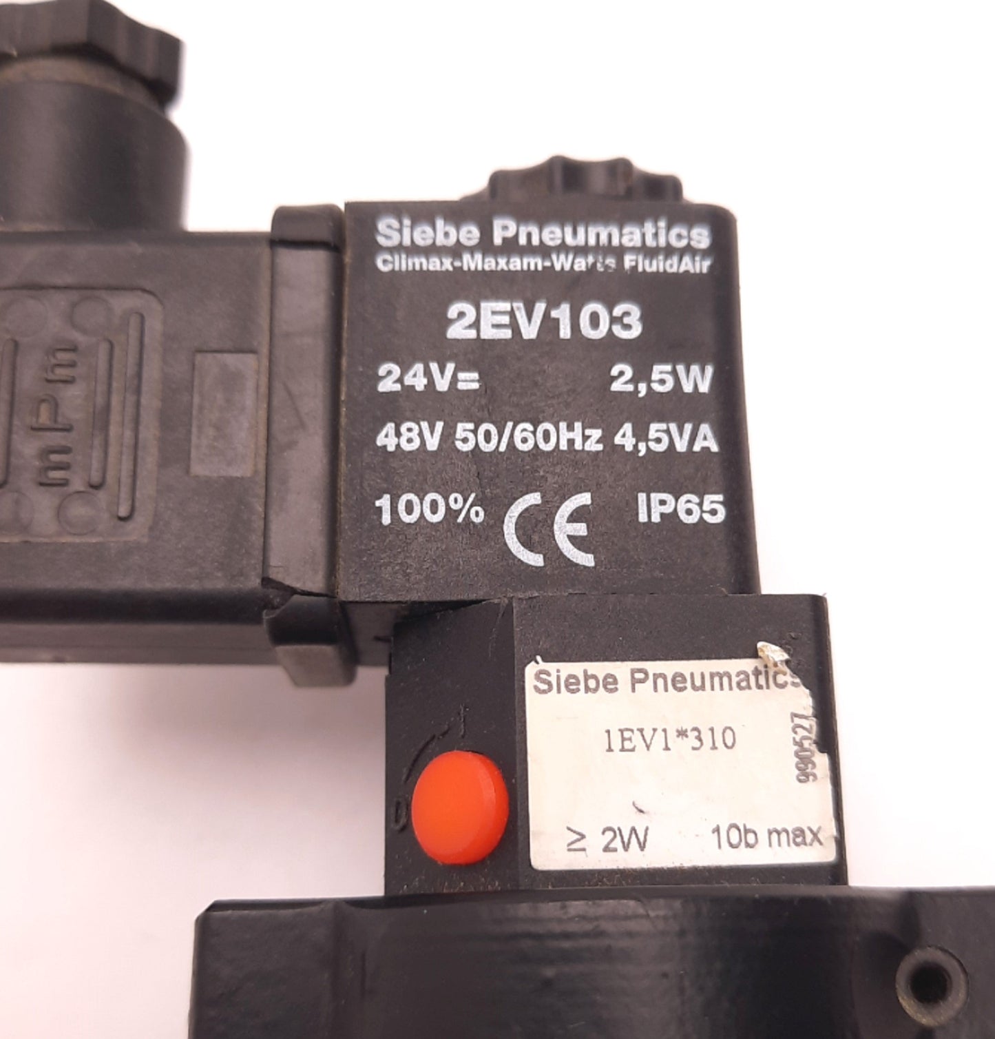 Used Watts SC75-02M/M2 Soft Start Valve150 Psi,1/4" NPT, 24VDC/48VAC, 2EV103 Solenoid