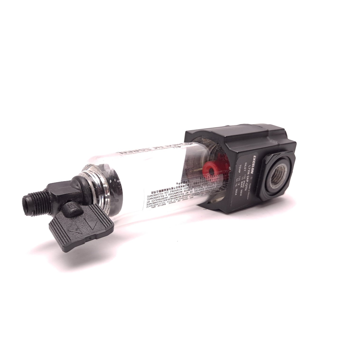 Used Norgren L72M-2AP-QTN Excelon Pneumatic Micro-Fog Mist Lubricator 1/4" NPT 150psi