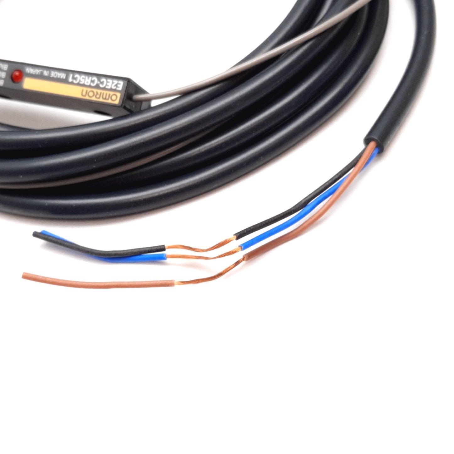 New Other Omron E2EC-CR5C1 Inductive Proximity Sensor, 0.5mm, 5-24VDC, NPN N/O 3-Wire