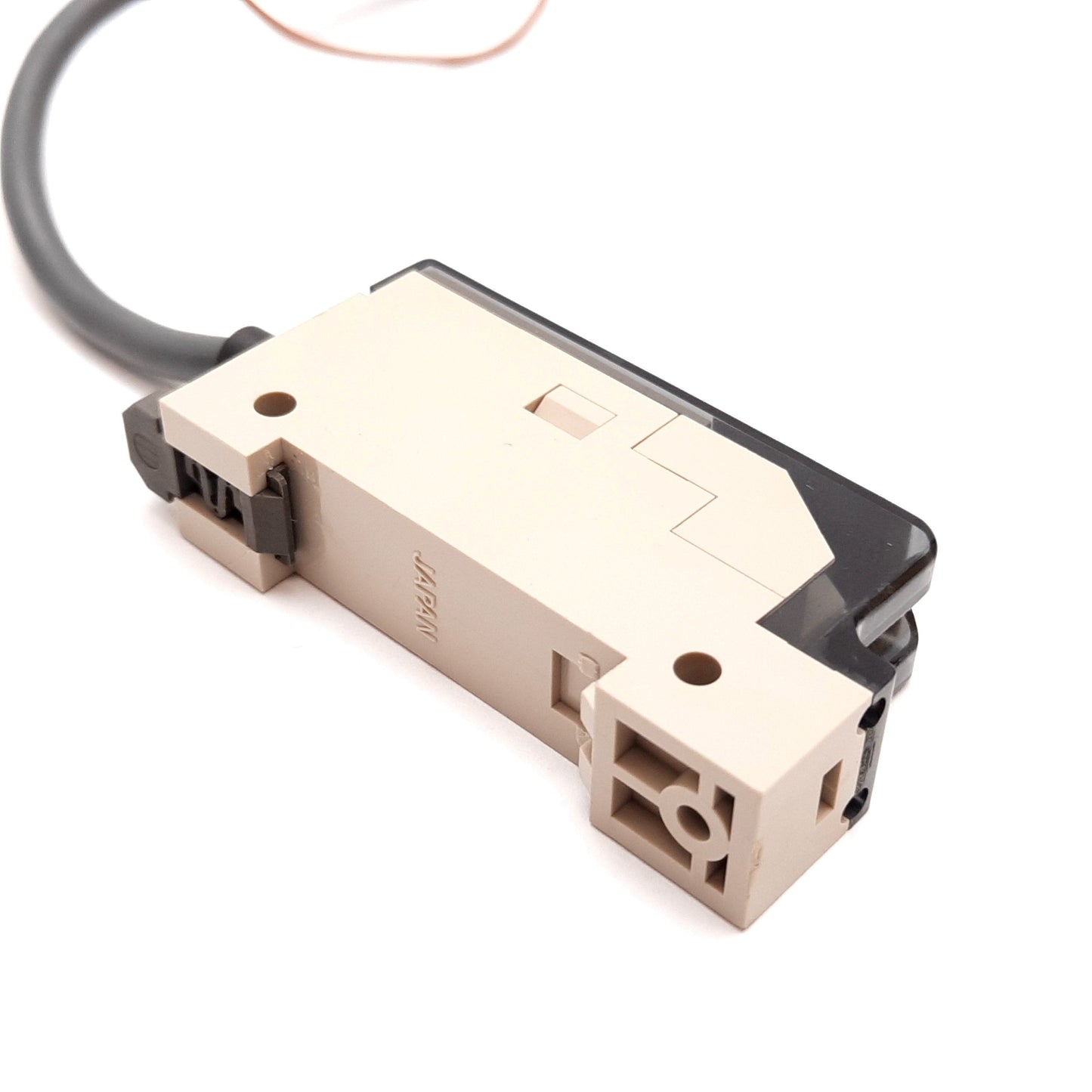 Used Omron E2C-JC4AP Proximity Sensor Amplifier, 12-24VDC, NPN, N/O N/C Selectable