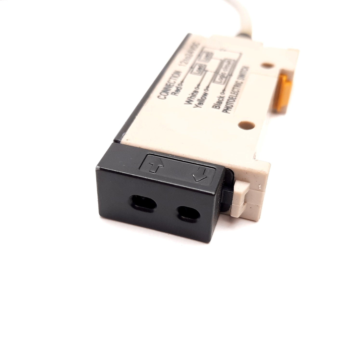Used Omron E3XR-CE4T Photoelectric Fiber Optic Amplifier, 12-24VDC, Red LED