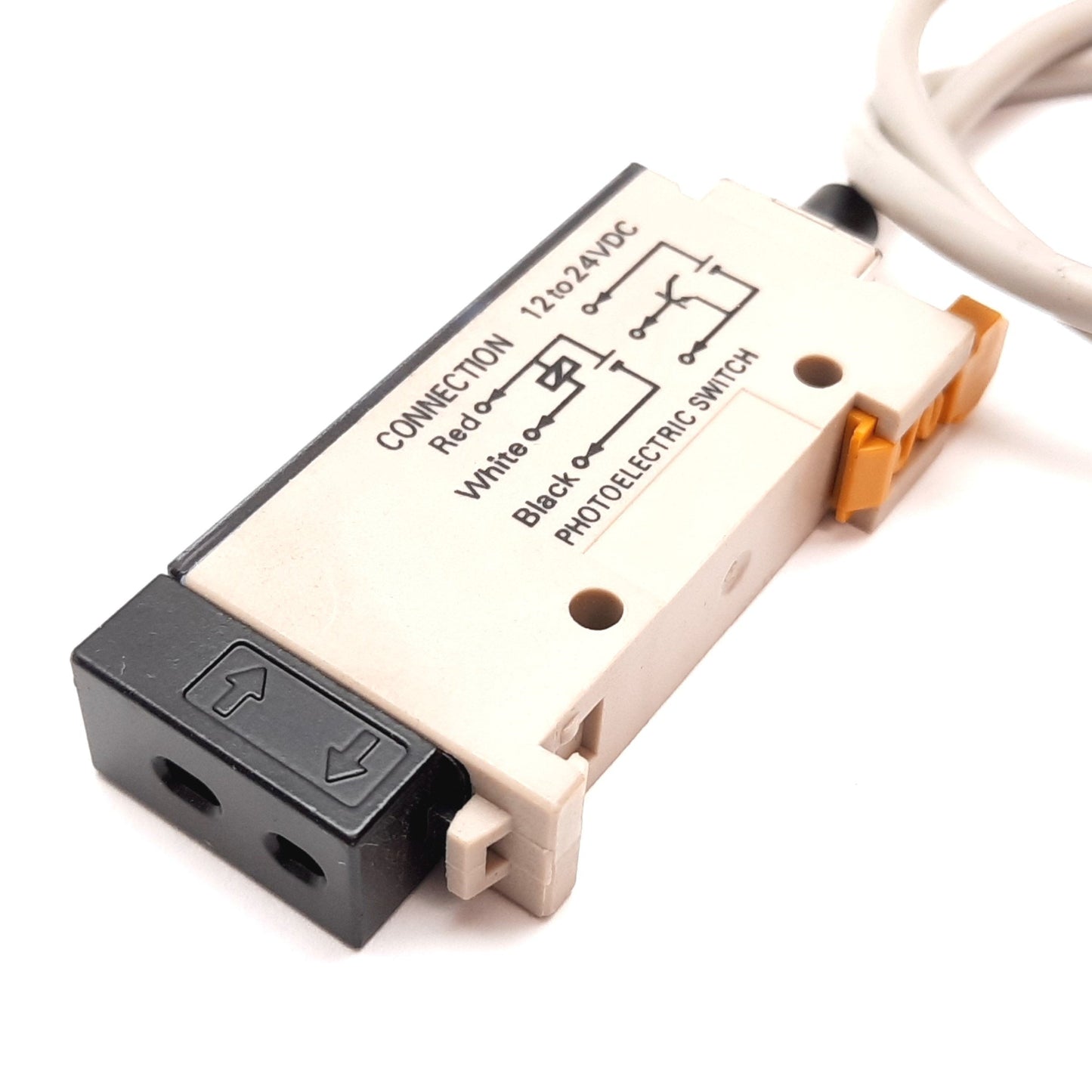 Used Omron E3XR-CGE4 Fiber Optic Photoelectric Sensor Amplifier, 12-24VDC, NPN