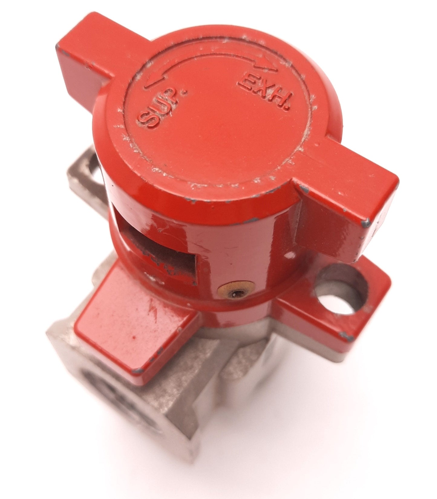 Used SMC NVHS3500-N03-X116 Lock-Out Valve, Two Position, Hand Operated, 0.1 - 1.0 MPa