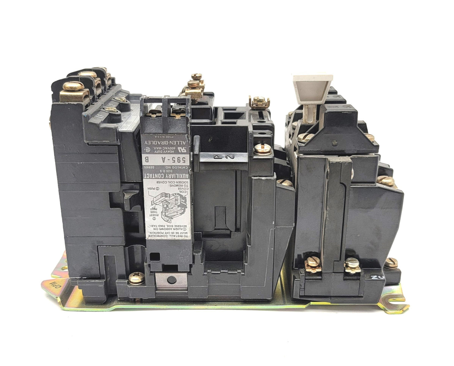Used Allen Bradley 509-AOD Full Voltage Non-Reversing Starter, 600VAC, 5HP, 18A
