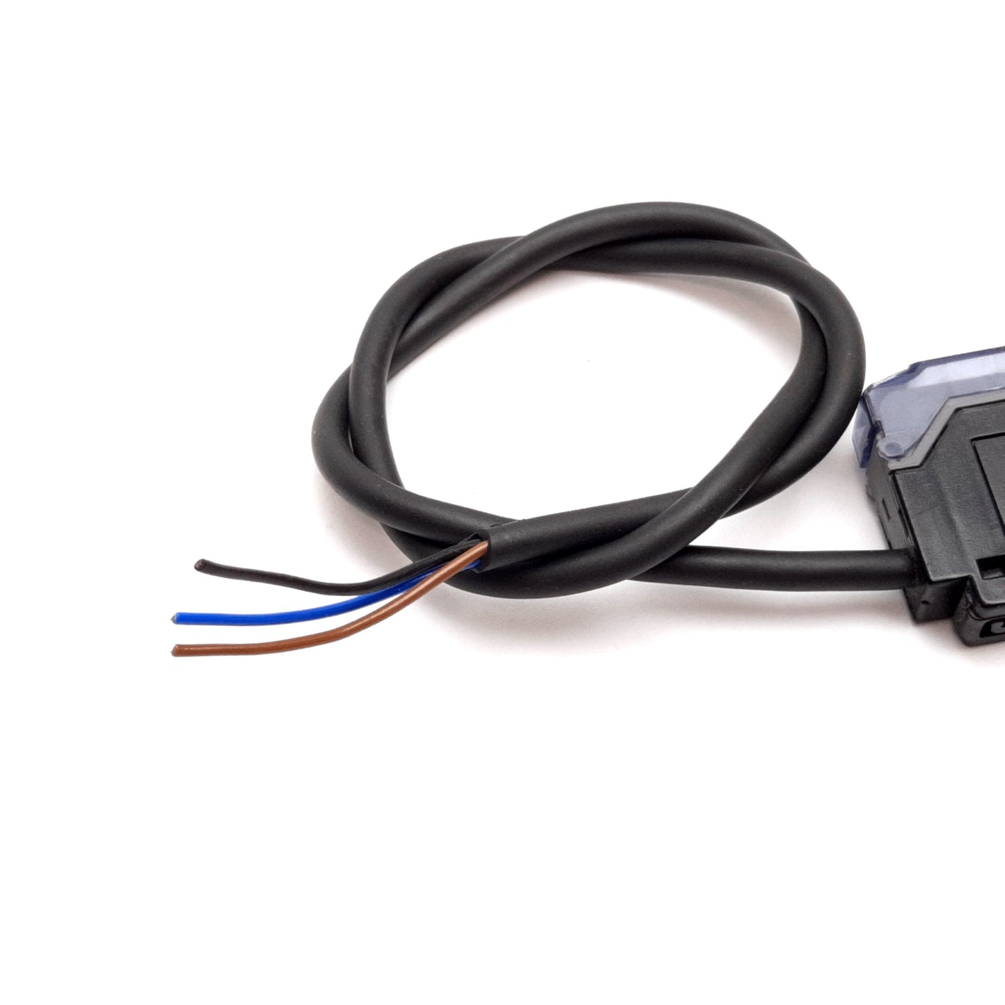Used Keyence FS-V21R Fiber Optic Photoelectric Sensor Amplifier Red LED 12-24VDC NPN