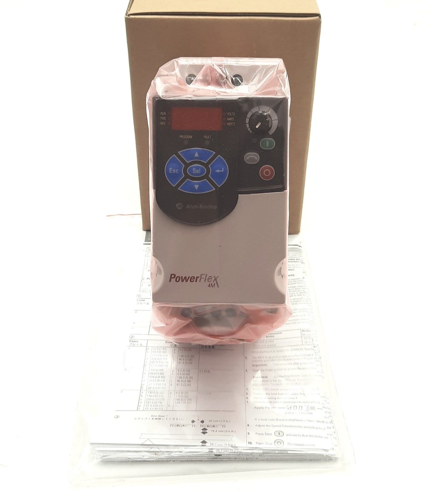 New Other Allen Bradley 22F-V2P5N103 AC Drive Out: .5HP 3PH 230VAC 2.5A In: 1PH 120VAC 9A