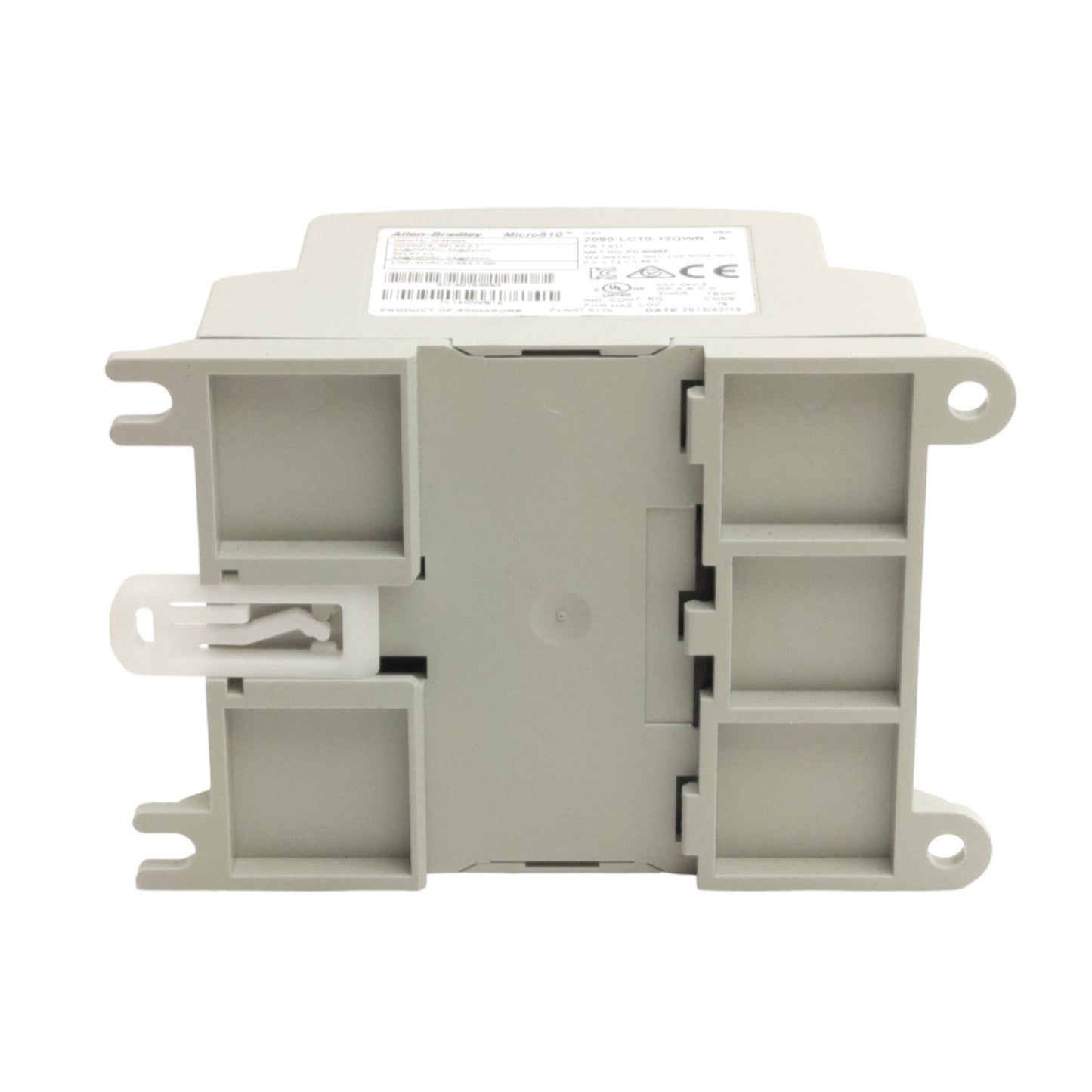 Used Allen Bradley 2080-LC10-12QWB Micro810 Programmable Controller 4DI/4AI, 4-Relay