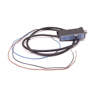 Used Keyence FS2-60 Fiber Amplifier Photoelectric Sensor 12-24VDC 35mA NPN
