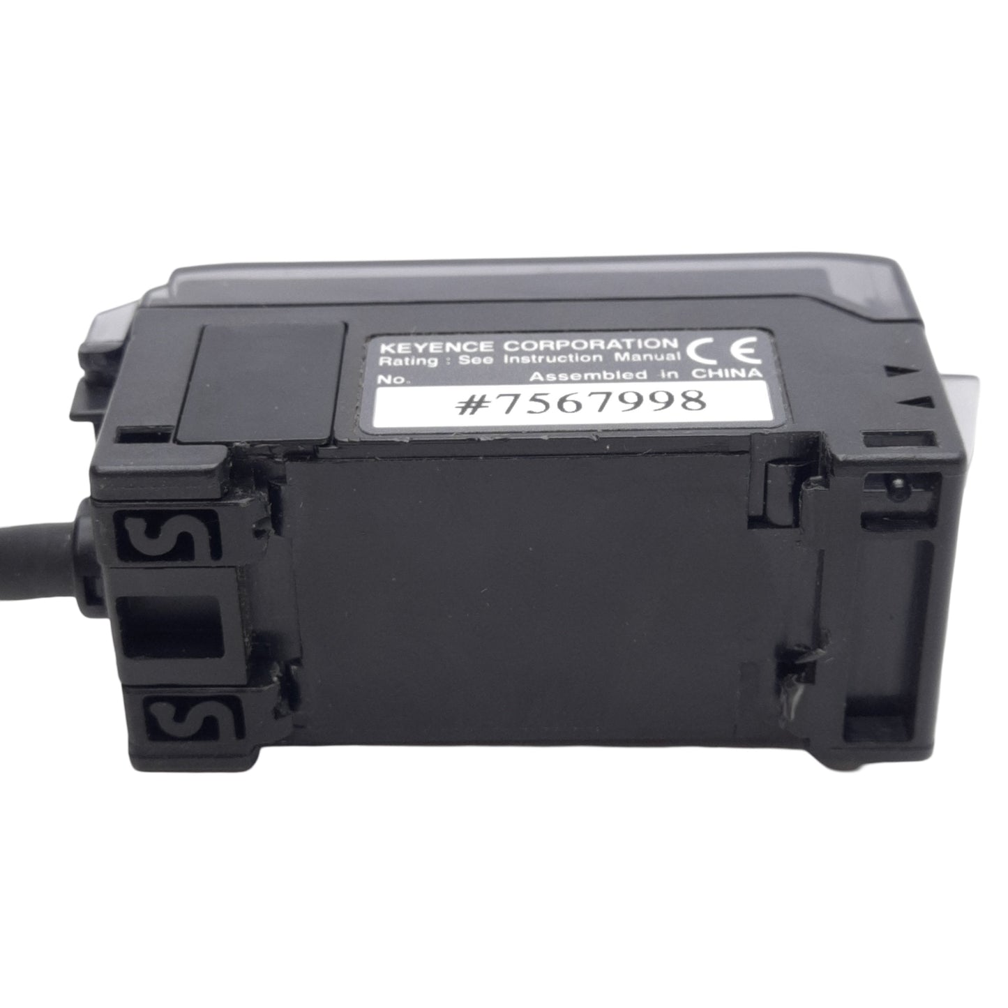Used Keyence CZ-K1P Fiber Optic Sensor PNP Voltage: 12-24VDC Current: 75mA, 330æs/1ms