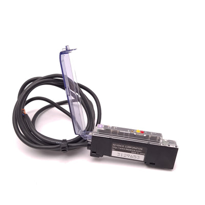 Used Keyence ES-M1P Amplifier Unit Fiber Optic Sensor NPN 12-24VDC 75mA 300 æs/1ms