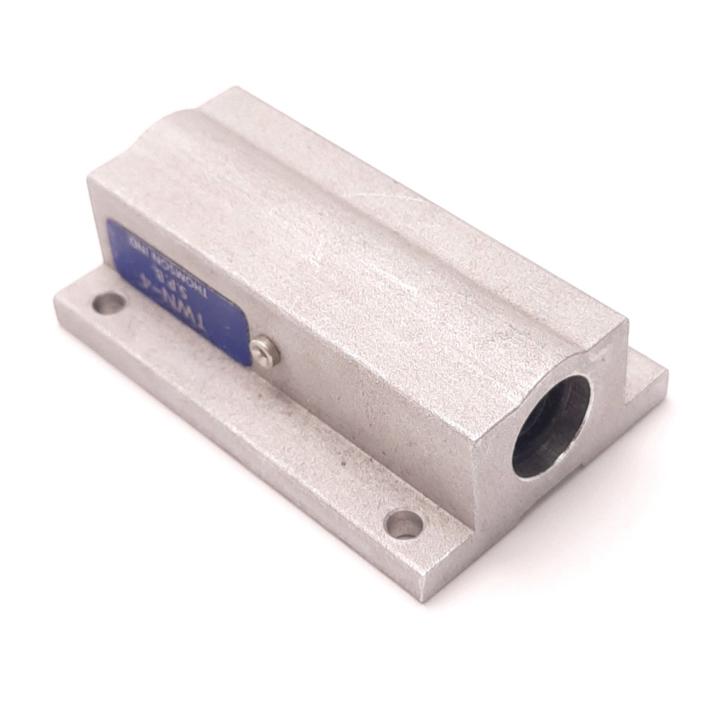 Used Thomson IND TWN-4 Pillow Block Linear Bearing, 1/4" Thru Hole, 2.5" Size