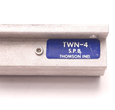 Used Thomson IND TWN-4 Pillow Block Linear Bearing, 1/4" Thru Hole, 2.5" Size