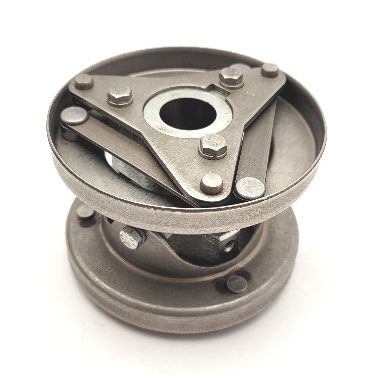 Used Lovejoy Deltaflex Size 50 Flexible Coupling Assembly, 1-1/2" Bore To 1-1/4" Bore