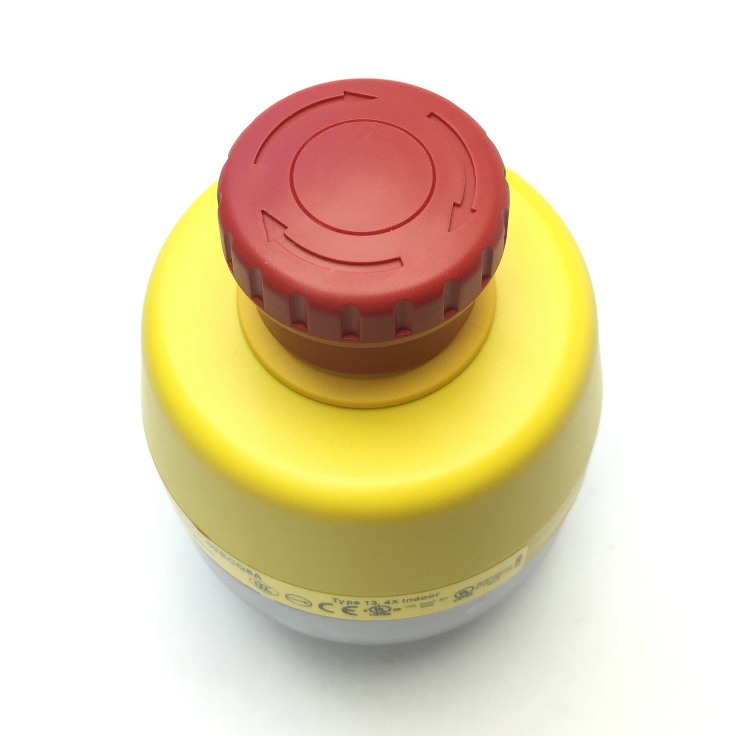 New Banner SSA-EB1PLXR-02ECQ5A Emergency Stop Push Button 30 mm 2NC, M12 Euro, 24VDC