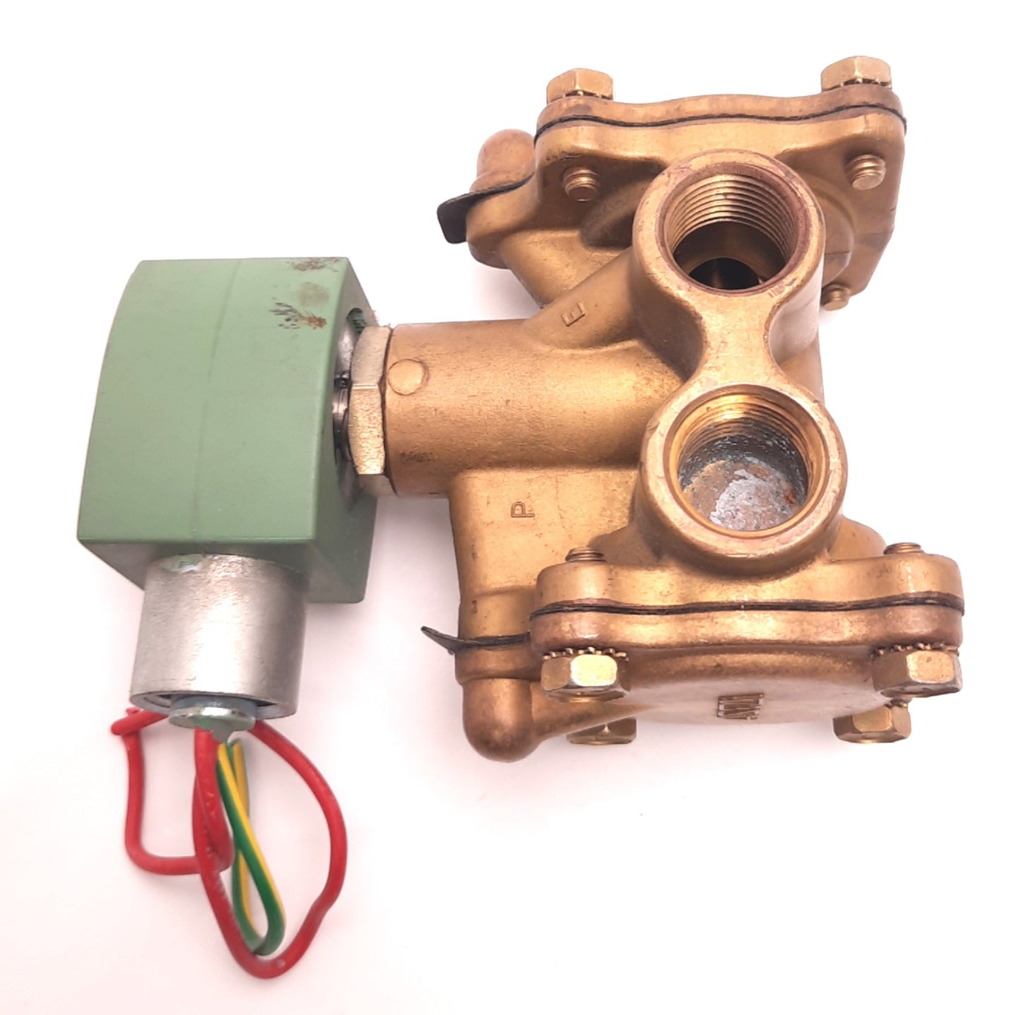 Used ASCO 8316TG64 Solenoid Valve, 8.1W DC, 6.1W AC, 10-150 Psi Air, 1/2" NPT, 3-Way