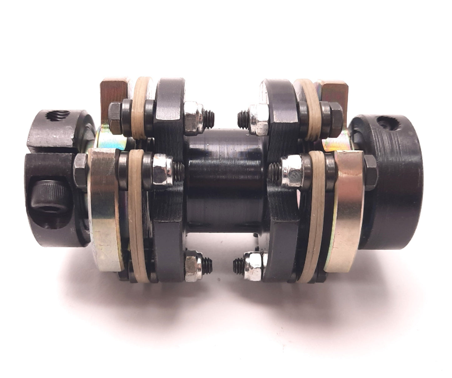 Used Zero Max Model 6-22 CD Floating Shaft Coupling, 0.5" Clamp Hubs, 270 In-Lbs