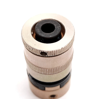 Used Huco 269.25.2424 Miniature Friction Clutch Coupling, Bore: 1/4", OD: 1"