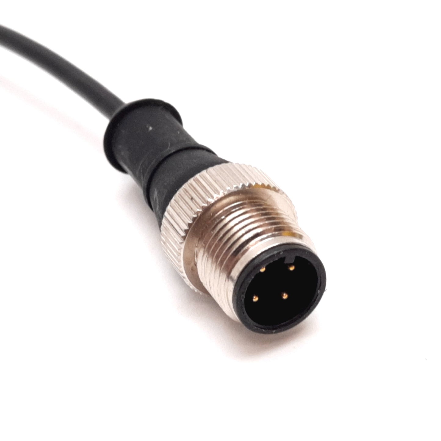 Used Banner D12SP6FPQ5 Fiber Optic Sensor Amplifier, 10-30VDC, PNP, 4-Pin M12 Euro