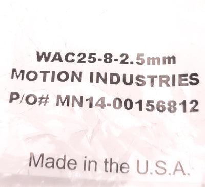 New – Open box New Helical WAC25-8-2.5mm Flexible Coupling, 8mm to 2.5mm Bore, 25mm OD