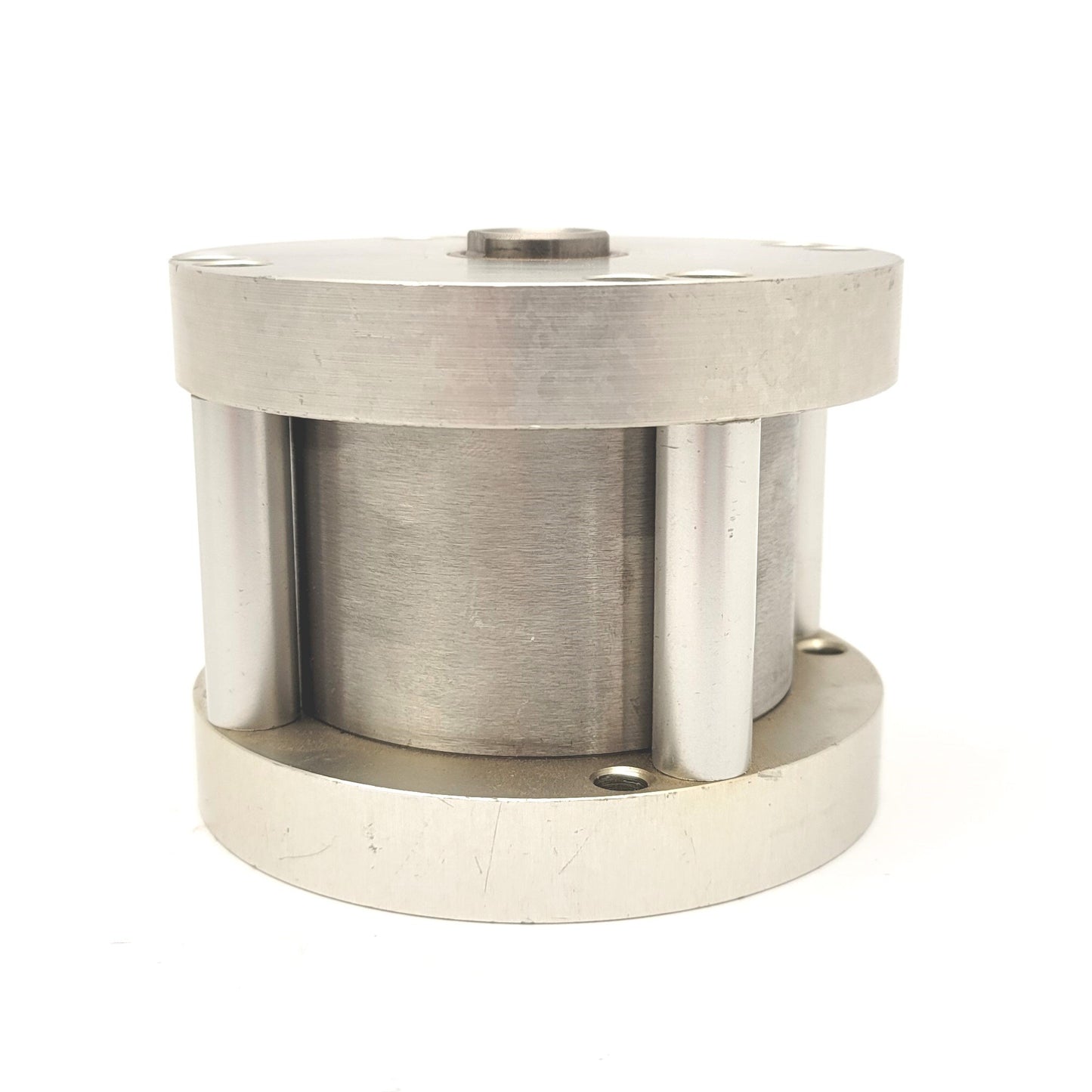 Used Bimba FO-70-2 Flat 1 Double Acting Cylinder 3" Bore, 2" Stroke, 1/4"NPT, 5/8-18