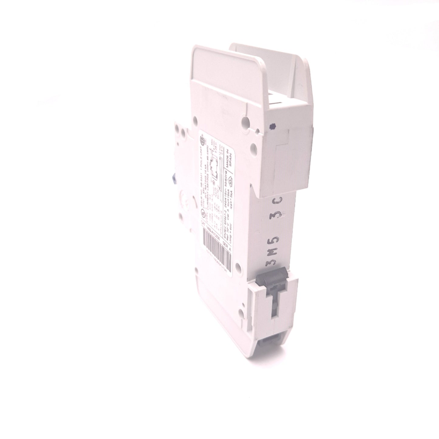 Used Allen Bradley 1489-A1C030 Series A Circuit Breaker 277VAC 48VDC 3A Din Rail