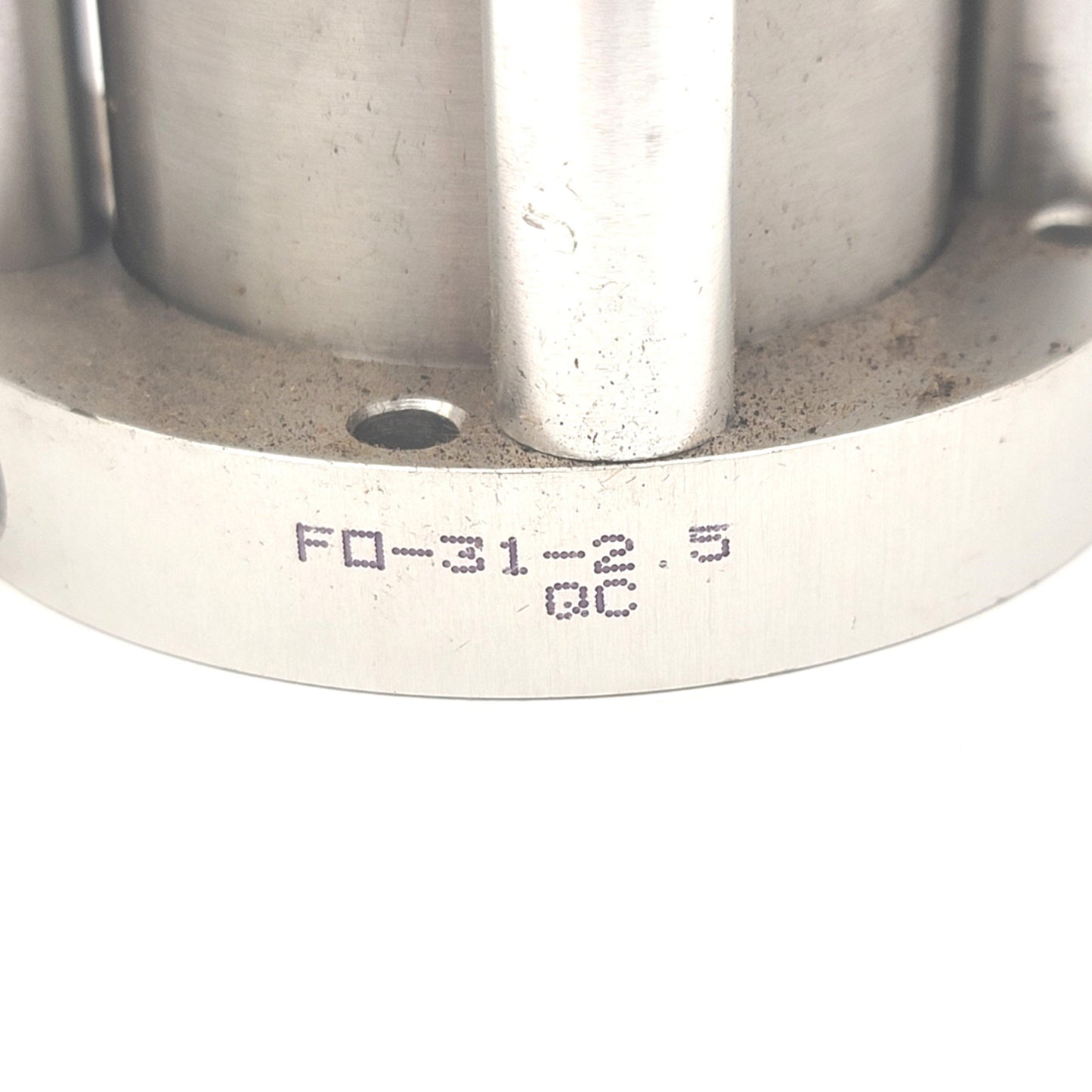 Used Bimba FO-31-2.5 Flat-1 Compact Double Acting Cylinder 2" Bore 2.5" Stroke 1/8NPT