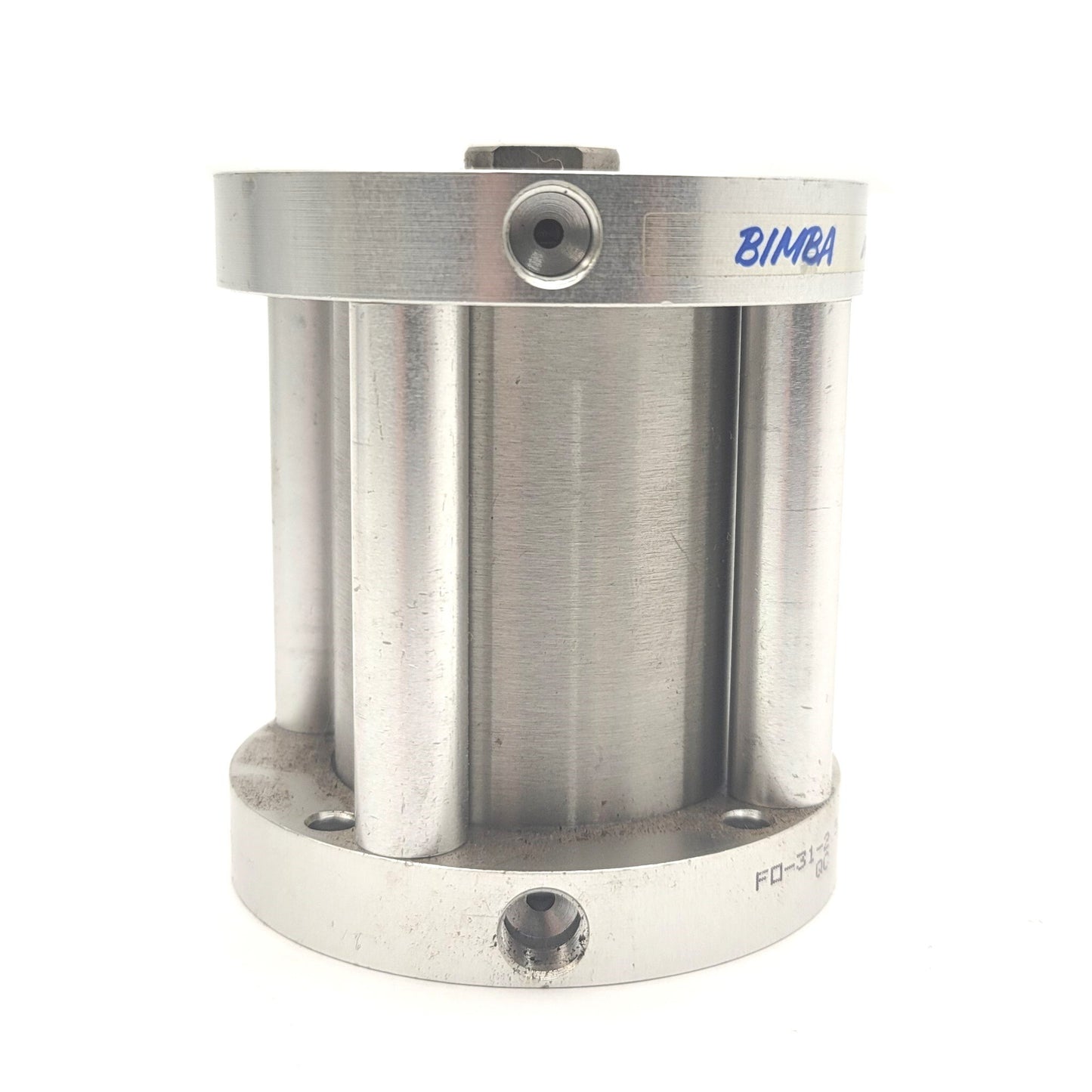 Used Bimba FO-31-2.5 Flat-1 Compact Double Acting Cylinder 2" Bore 2.5" Stroke 1/8NPT