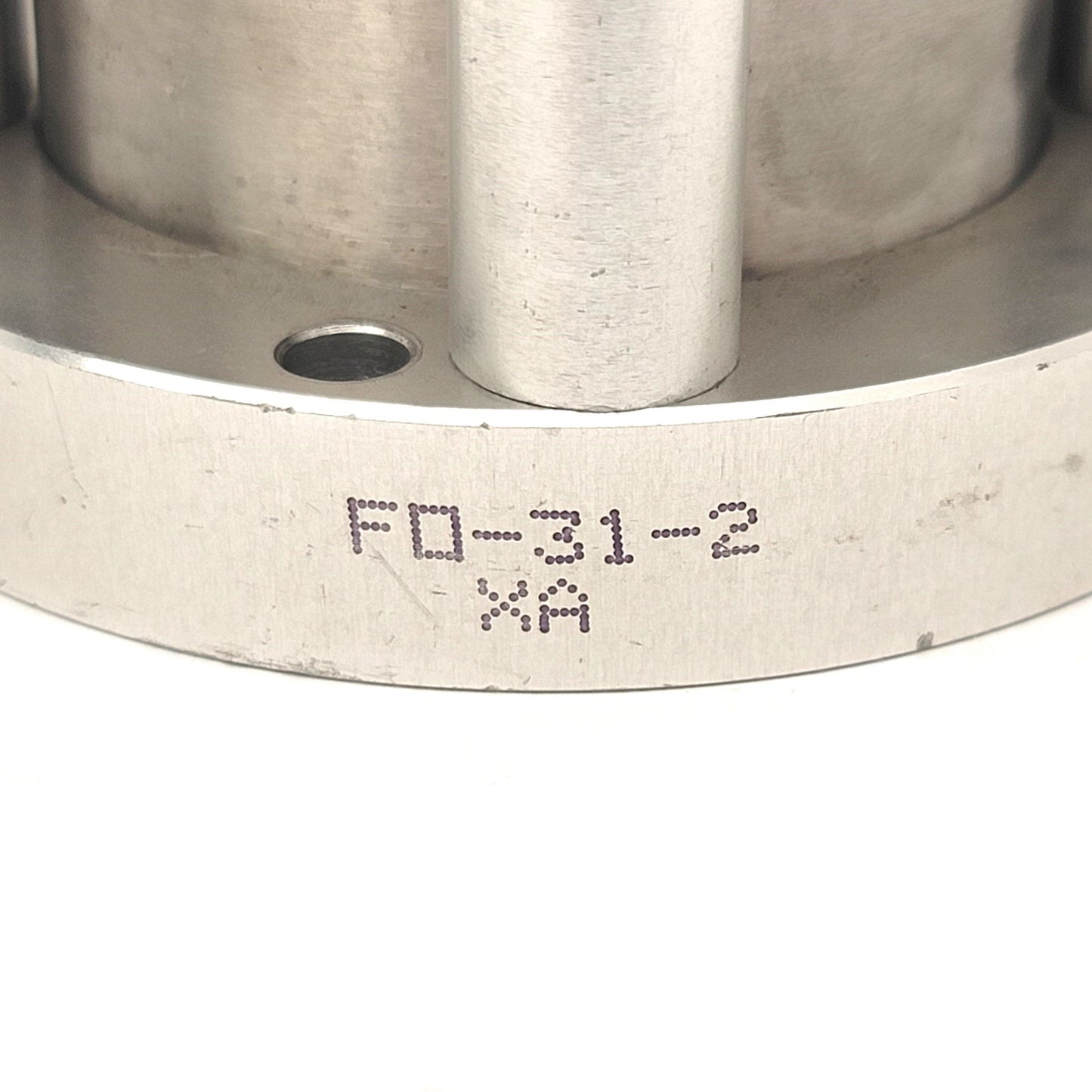 Used Bimba FO-31-2 Flat-1 Compact Double Acting Cylinder 2" Bore, 2" Stroke, 1/8"NPT