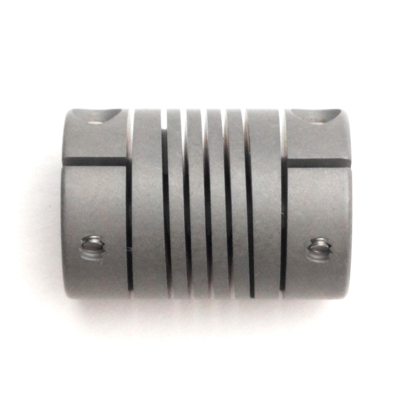 Used Helical WAC15-4mm-4mm Flexible Aluminum Coupling 4mm Bore, 15mm OD, 22mm Length