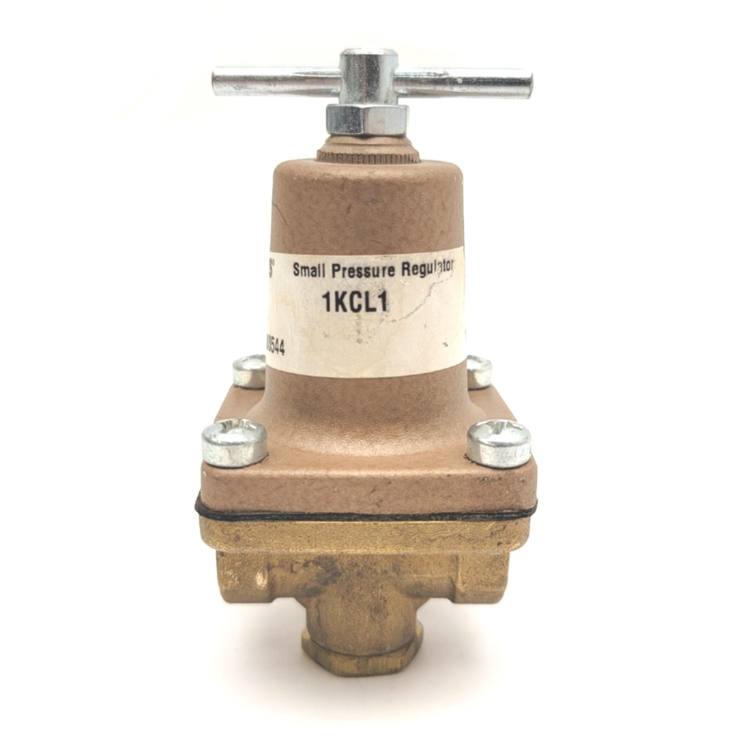 Used Watts 26A 1KCL1 2-Way Small Brass Pressure Regulator 1-25psi 3/8"NPT 300psi Max
