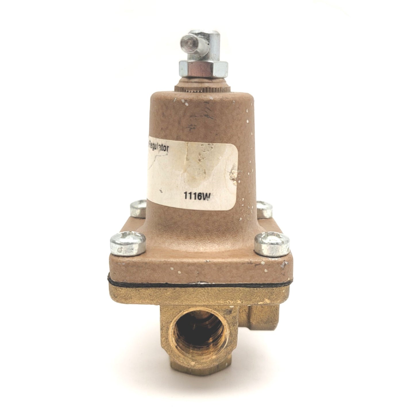 Used Watts 26A 1KCL1 2-Way Small Brass Pressure Regulator 1-25psi 3/8"NPT 300psi Max