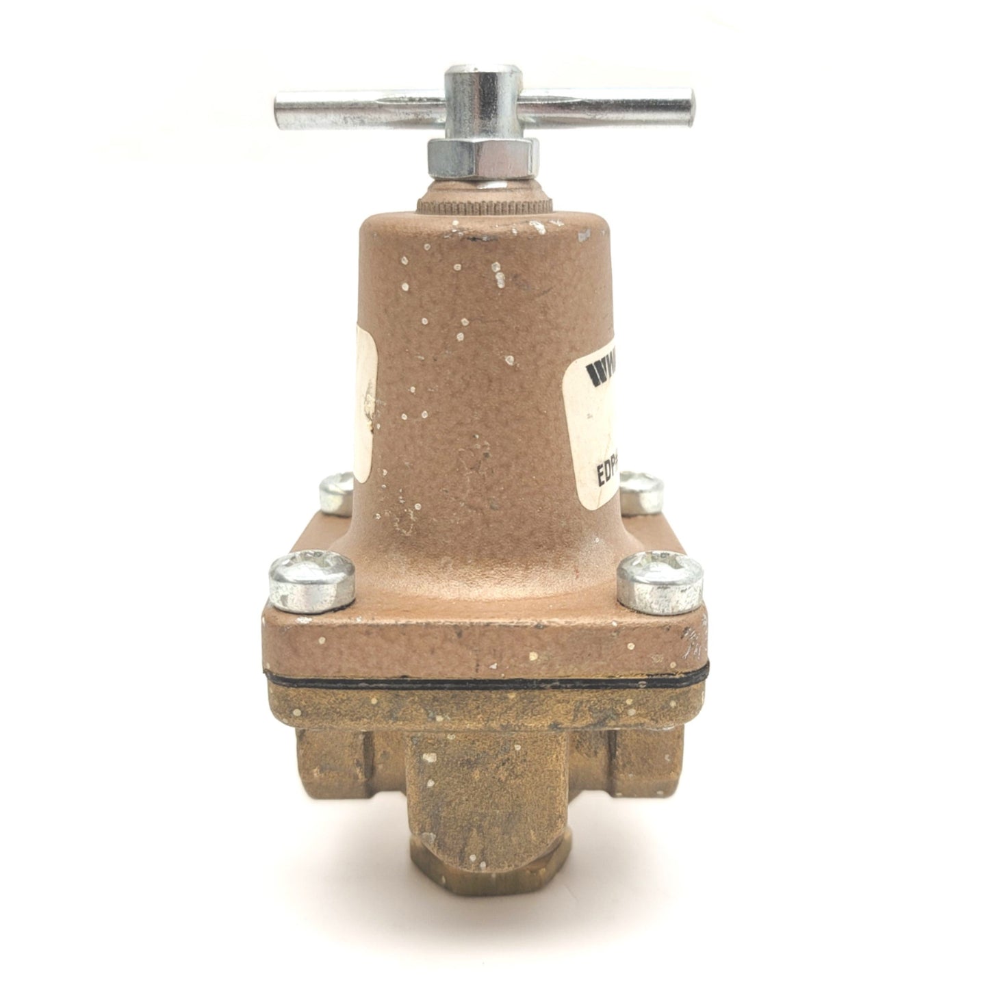 Used Watts 26A 1KCL1 2-Way Small Brass Pressure Regulator 1-25psi 3/8"NPT 300psi Max
