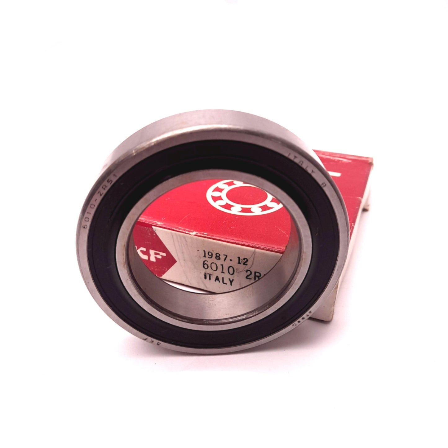 New SKF 6010 2RSJ/EM 1987-12 Deep Groove Ball Bearing, ID: 2" OD: 3" x .65"