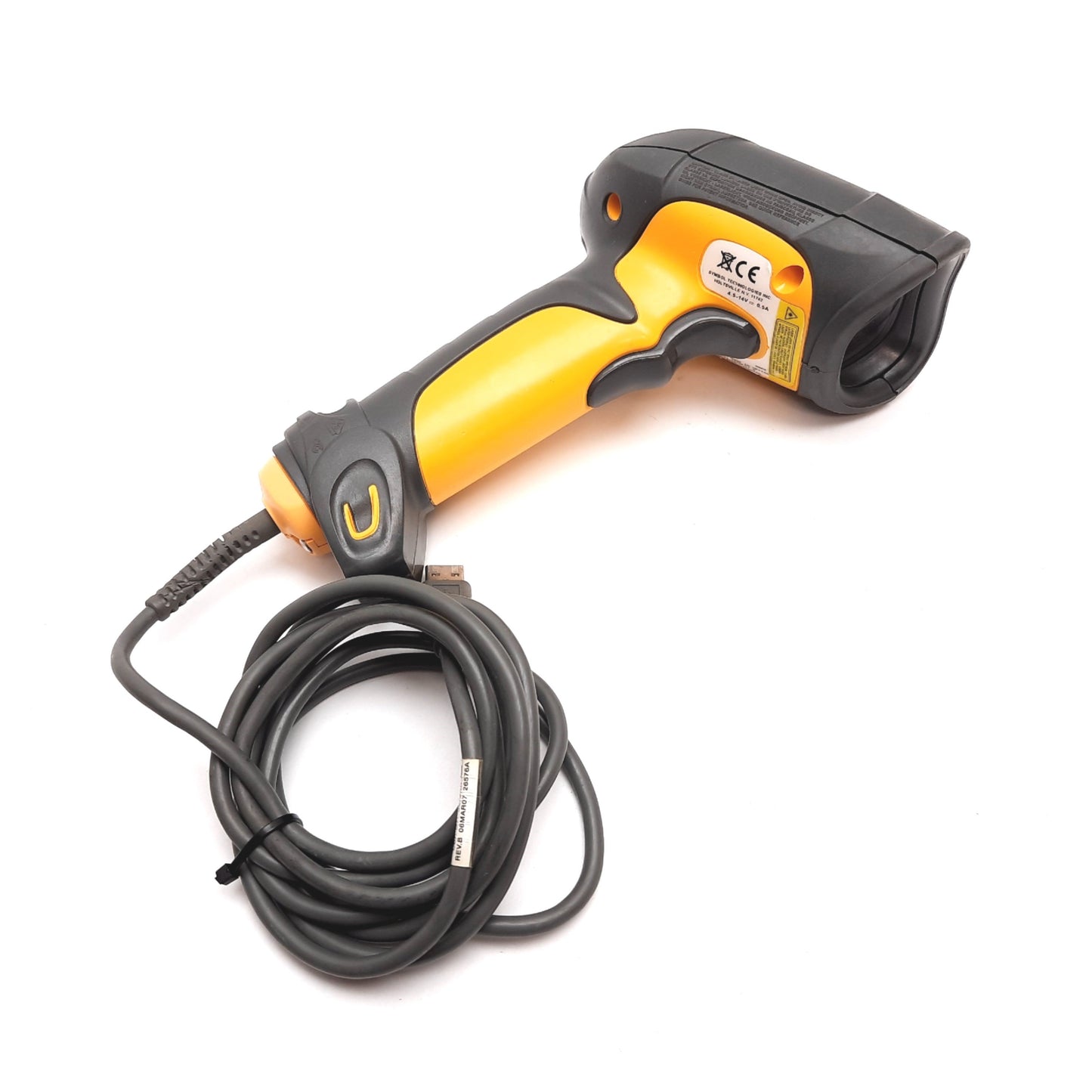 Used Symbol LS3408-FZ20005R Handheld Rugged Industrial Barcode Scanner Reader, USB