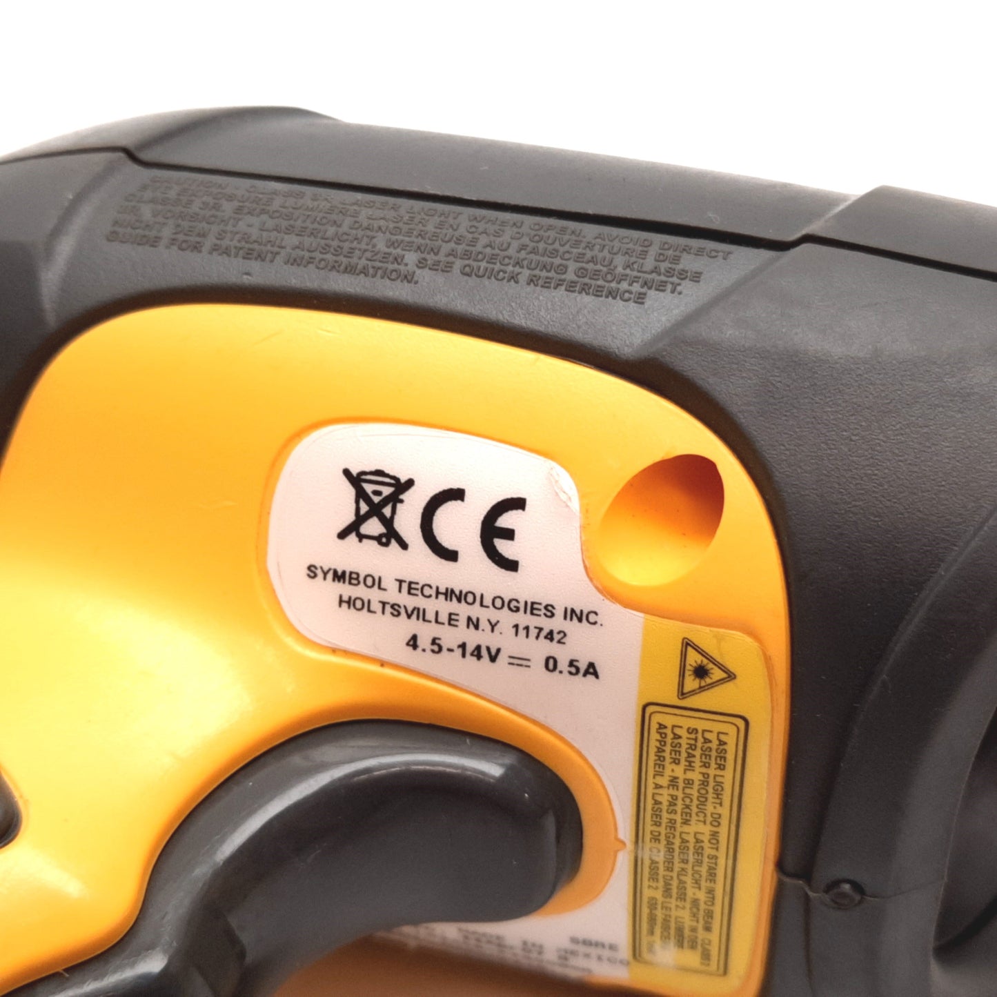 Used Symbol LS3408-FZ20005R Handheld Rugged Industrial Barcode Scanner Reader, USB