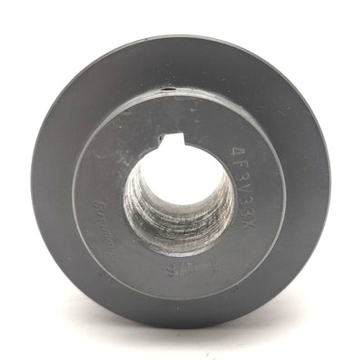 Used Browning 4F3V33X 1 1/8 Fixed Pitch Sheave 4-Groove, 3.35" Diameter, 1.125" Bore