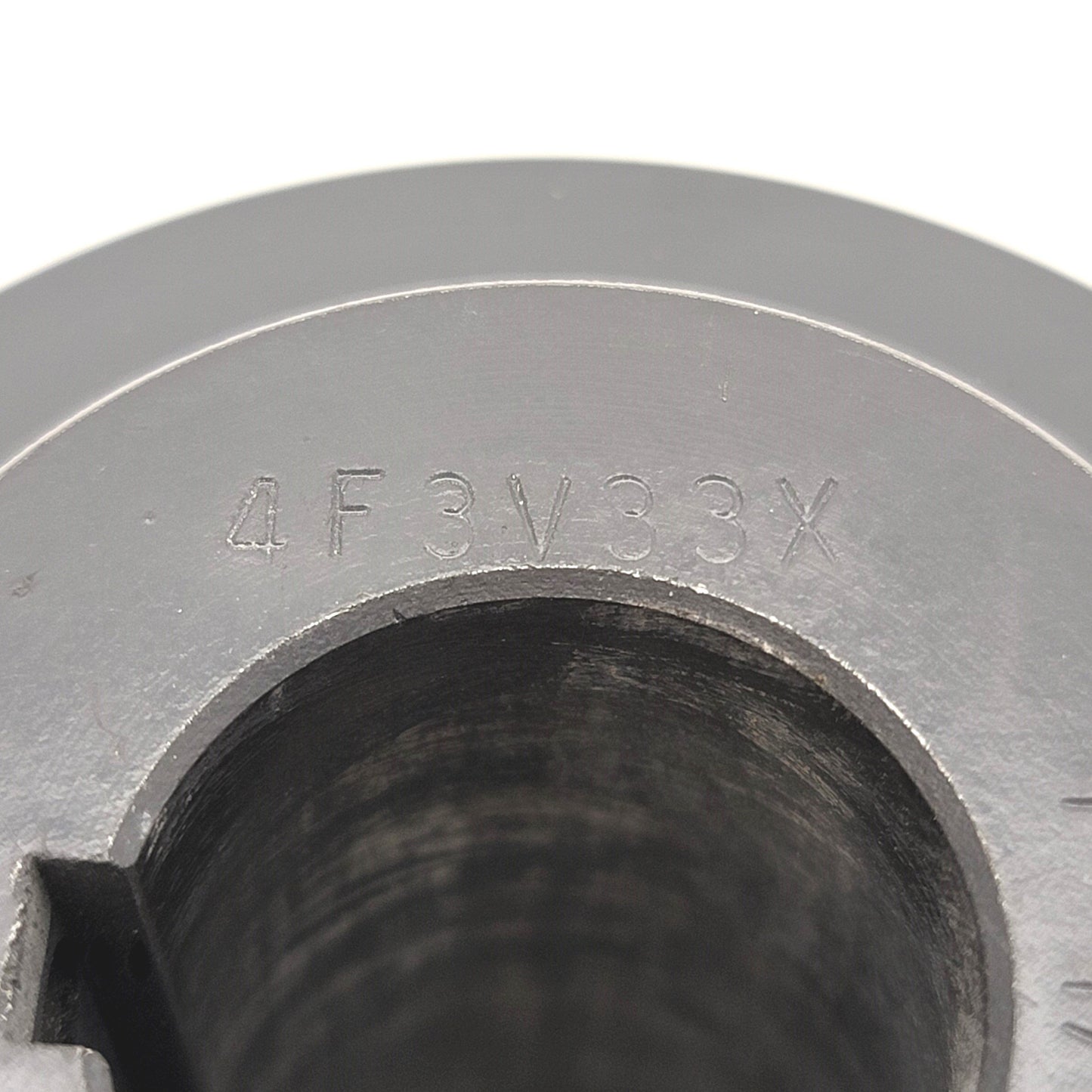 Used Browning 4F3V33X 1 1/8 Fixed Pitch Sheave 4-Groove, 3.35" Diameter, 1.125" Bore