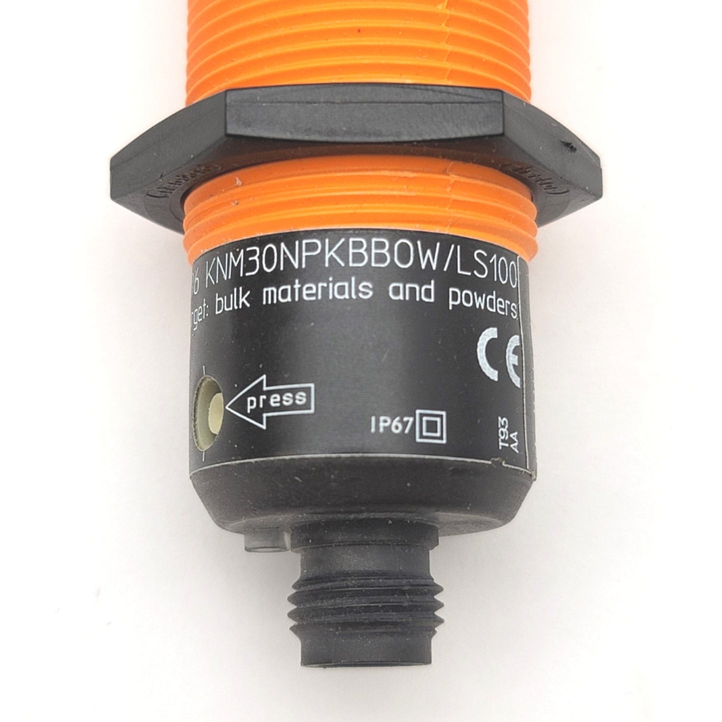 New Other IFM Efector KN0006 KNM30NPKBBOW/LS100 Capacitive Level Sensor M30x1.5, 30-250VAC