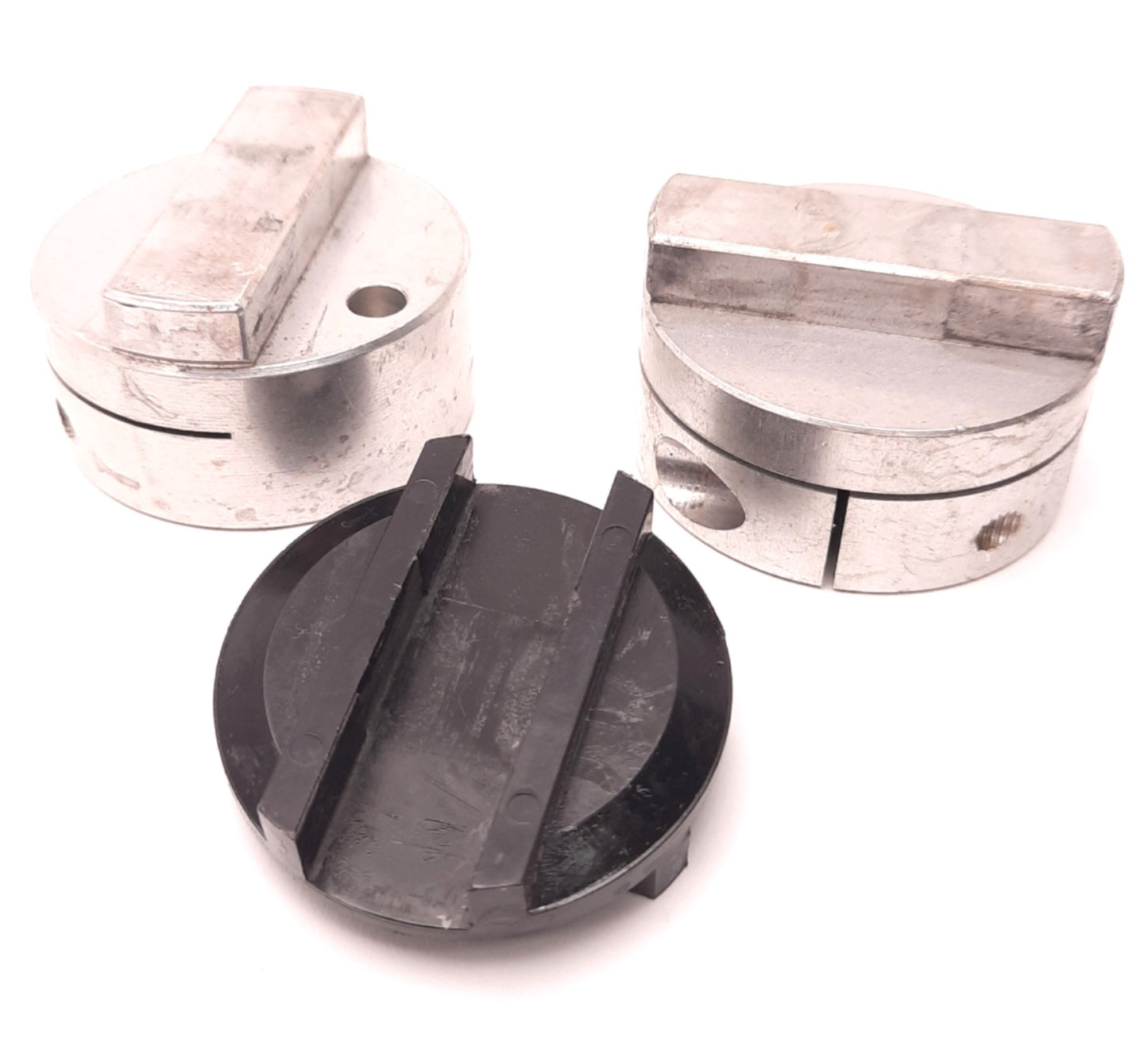 Used Ruland MOCT41-19-A , OD26/41-AT , MOCT41-15-A Oldham Coupling 19mm to 15mm Bore