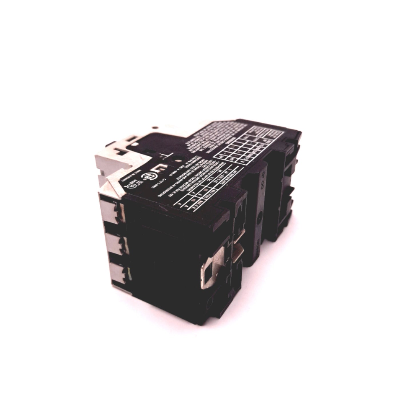 Used Moeller PKZM0-1,6 Thermal Magnetic Circuit Breaker 3 Pole 250VDC, 690VAC, 1.6A