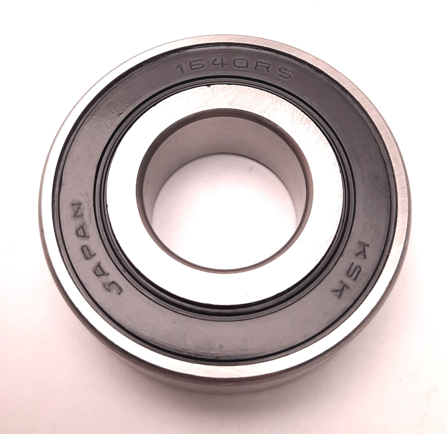 Used Lot of 5 Mcguire KSK 1640RS Single Row Rubber Seal Bearing, 0.875 ID, 2" OD