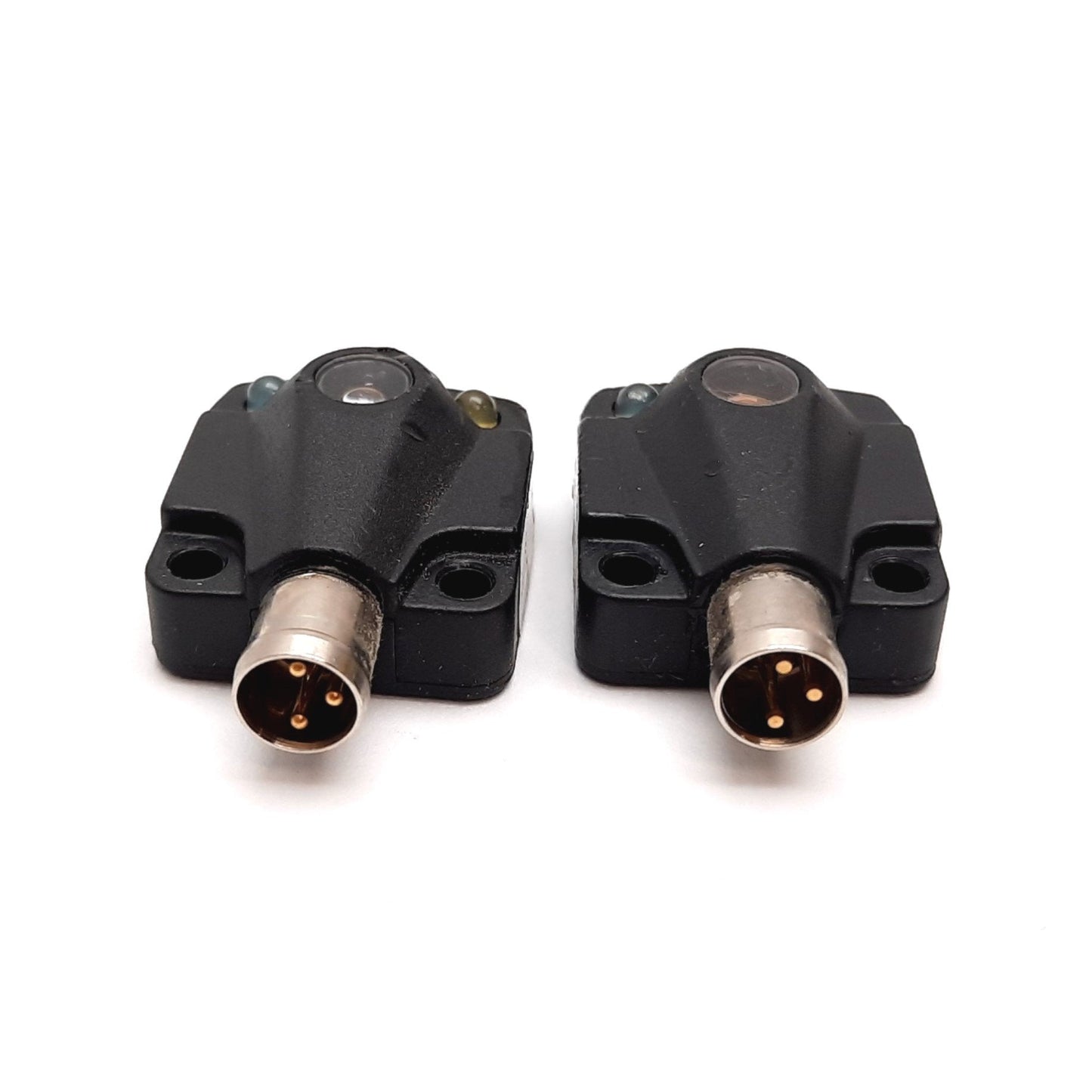 Used Banner Q106EQ Q10AN6RQ Photoelectric Sensor, Emitter and Receiver, 10-30VDC, NPN