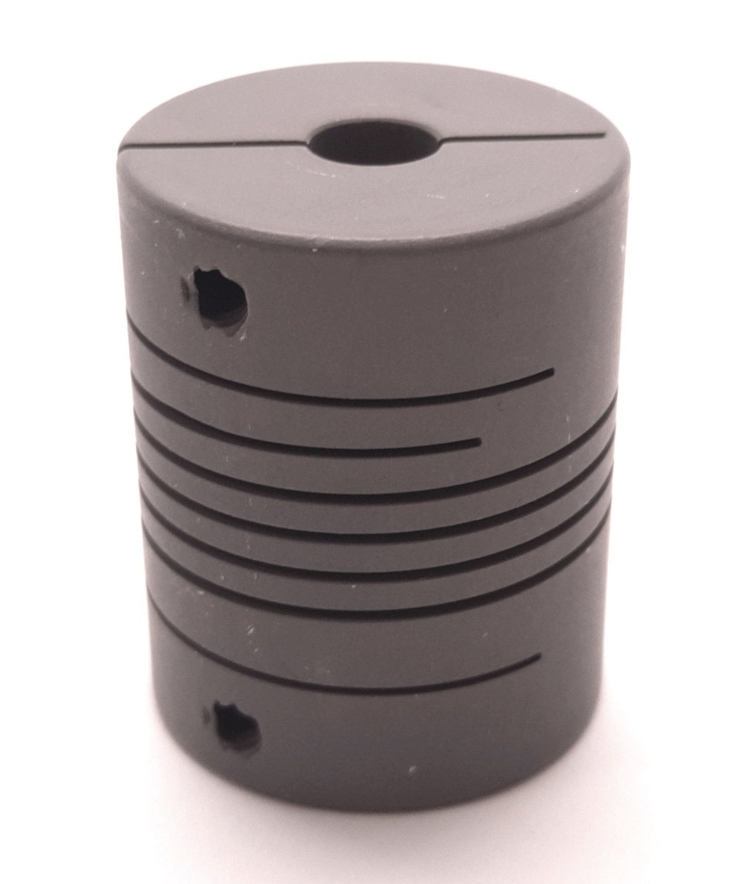 Used Helical ACR100-8-8 Flexible Aluminum Coupling 1/4" Bore, 1" OD, 1-1/4" Length