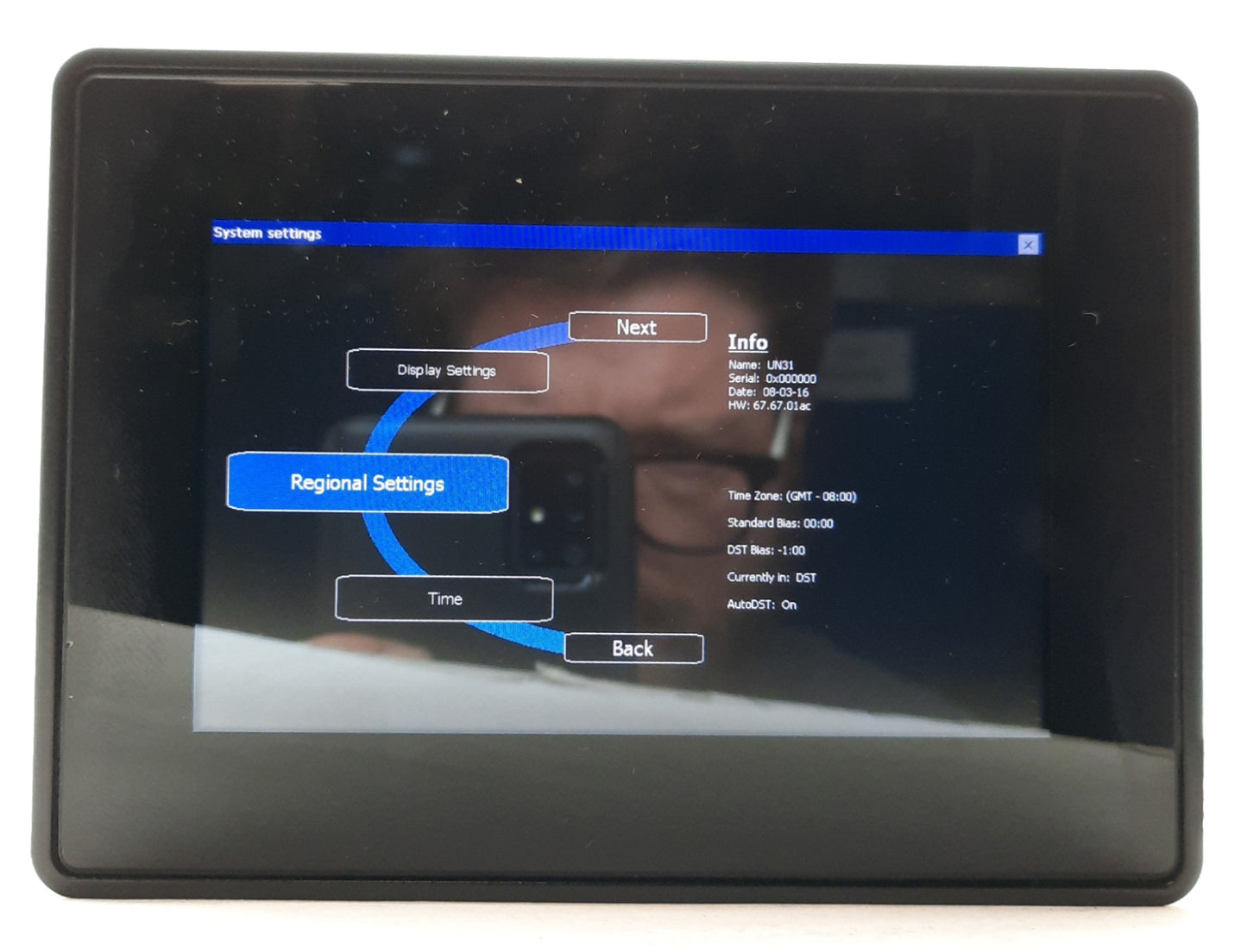 New Other EXOR ETOP605U5P1 HMI Touch Panel, 5", 800 x 480, Windows CE 6.0, Ethernet, 24VDC