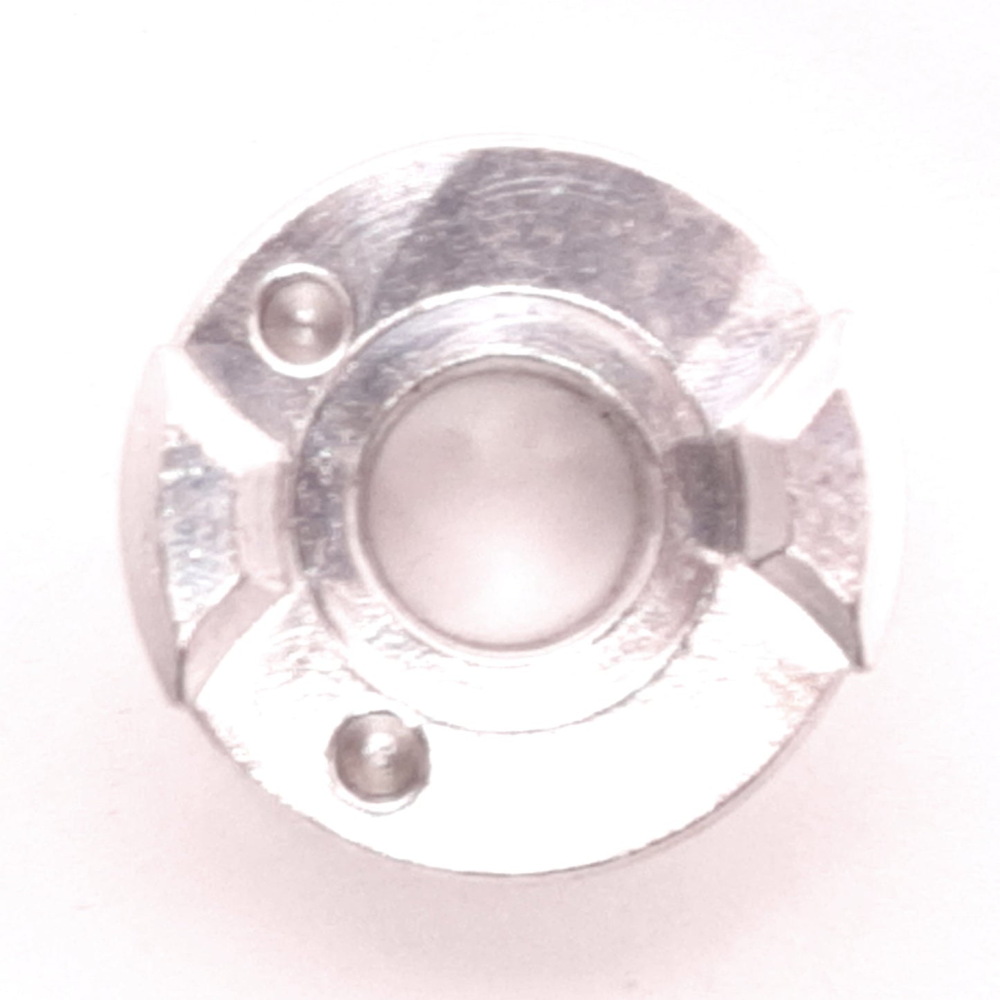 Used Ruland JC16-6-A Aluminum Jaw Coupling Half 3/8" Bore, 1" OD, 1.39" Length