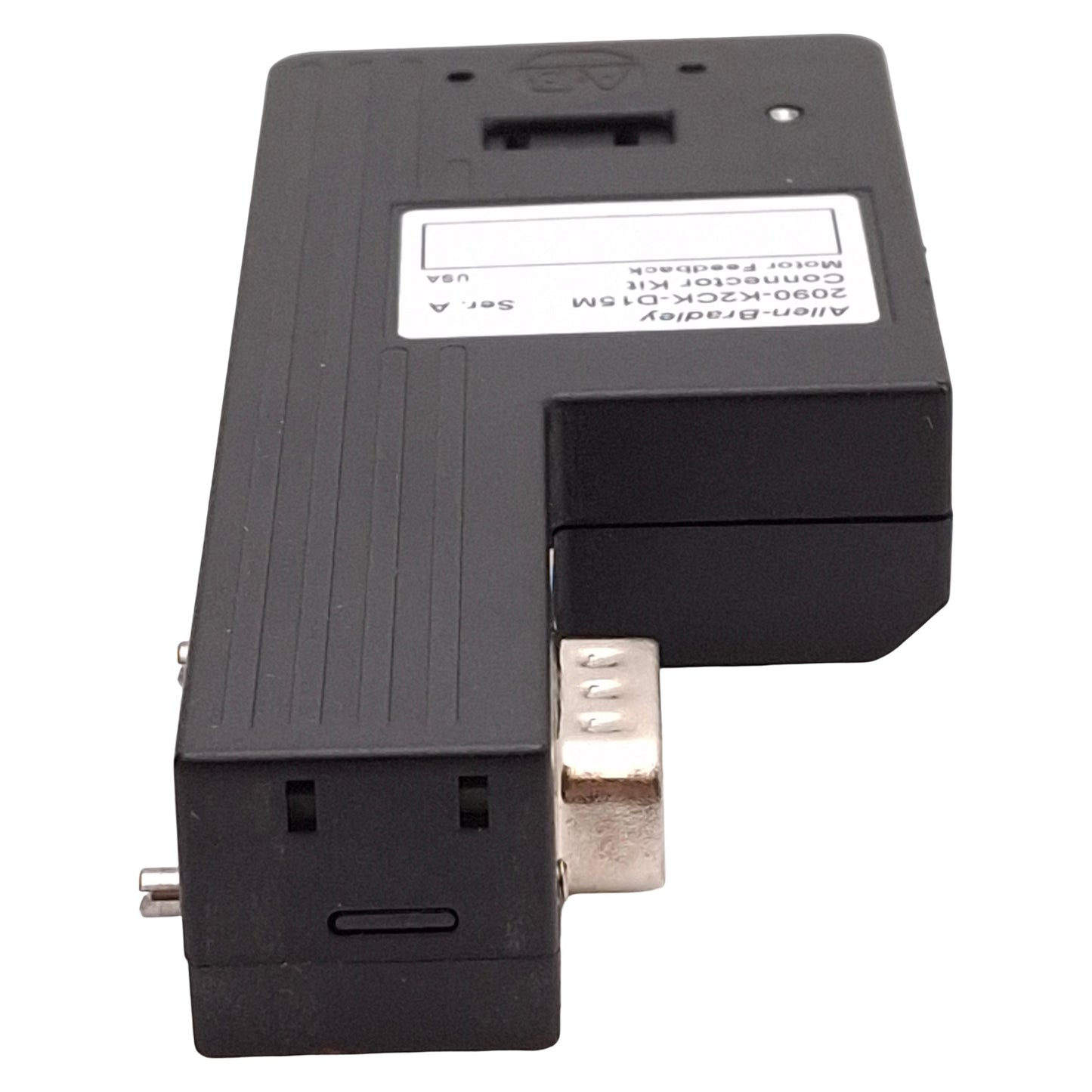 Used Allen Bradley 2090-K2CK-D15M Motor Feedback Breakout Connector 15-Pin D-Sub Male