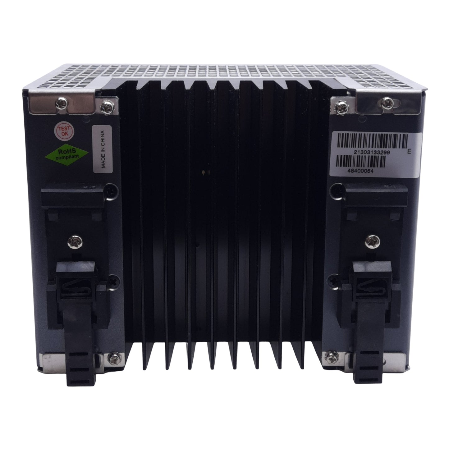 Used Rhino PSM24-6005 Power Supply, Input: 100-240VAC 10-8A, Output: 24VDC 25A 600W