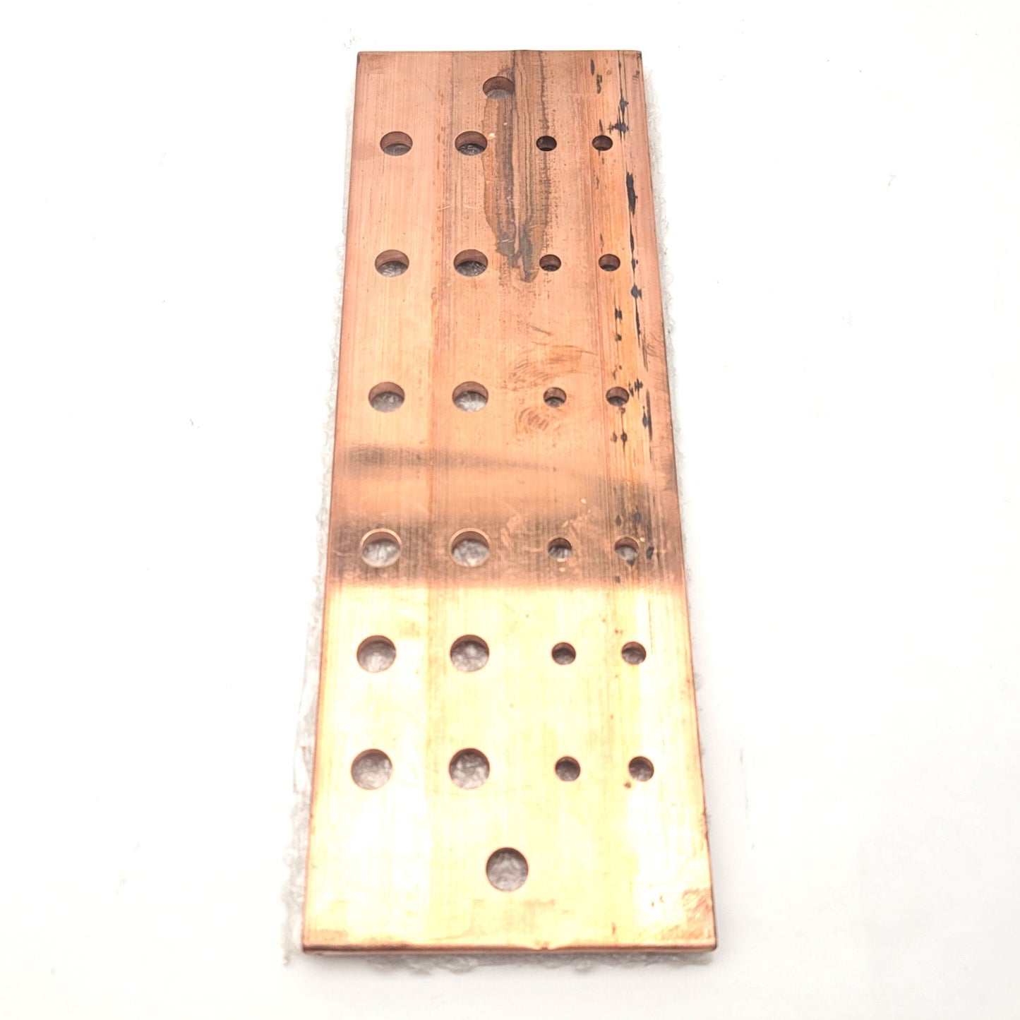 New – Open box Storm Power Components SCGB-6 Copper Grounding Bus Bar 4" x 12" 24 Holes